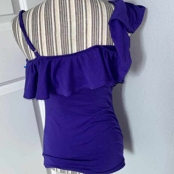 ROXY Ruffle Shoulder BlouseFINAL SALE PRICE -- - Picture 5 of 6